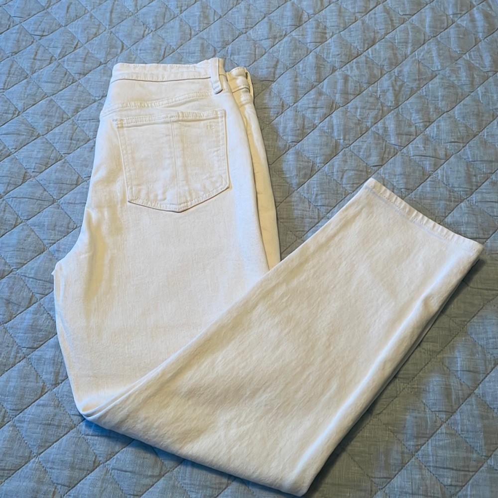 rag & bone Women's High Rise Jeans in Crisp White